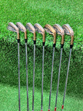 Cobra King Tour Copper Iron set 3-9, KBS $-Taper Stiff flex(USED)