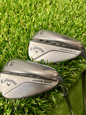 Callaway Jaws Raw 56.12W & 60.12W Wedge set- Womens graphite (USED)