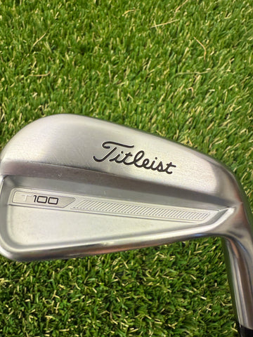 Titleist T100 Iron set 4-P AMT White Stiff (USED)