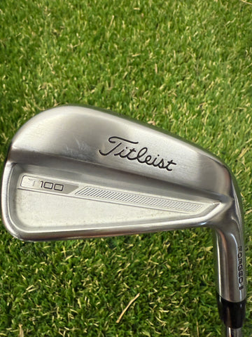 Titleist T100 Iron set 3-P &50 AMT White S300(USED)