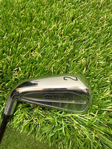 Titleist T200 #2 Iron Hazardous X Flex(LH USED)