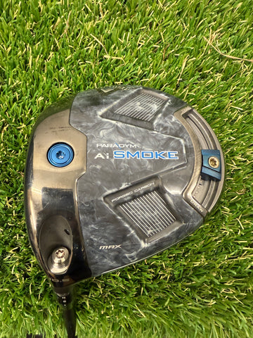 Callaway Ai Smoke Max  Driver 10.5 Degree Cypher Regular Flex (LH USED)