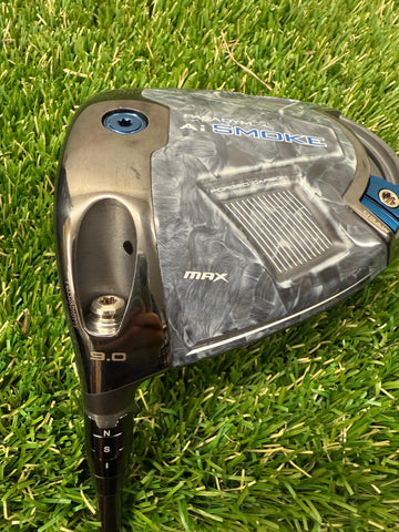 Callaway Ai Smoke Max Driver  9 Degree Denali stiff  Flex (LH USED)
