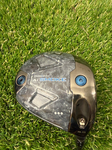 Callaway Ai Smoke Triple Diamond Driver- 9 Degree Hazardous X Flex ( USED)