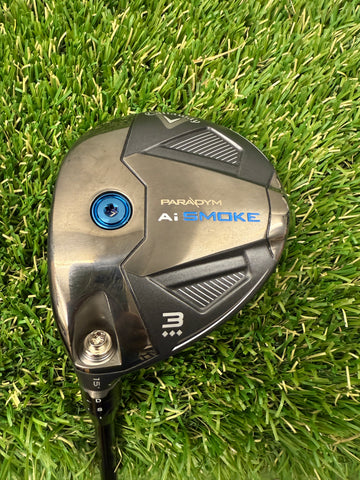 Callaway Ai Smoke Triple Diamond 3 Wood Tensei  X flex(LH USED)