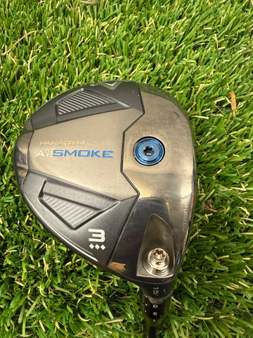 Callaway Ai Smoke Triple Diamond 3 wood Denali X flex(USED)