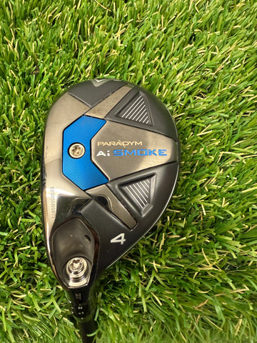Callaway Ai Smoke #4 Hybrid- Cypher Regular flex(LH USED)