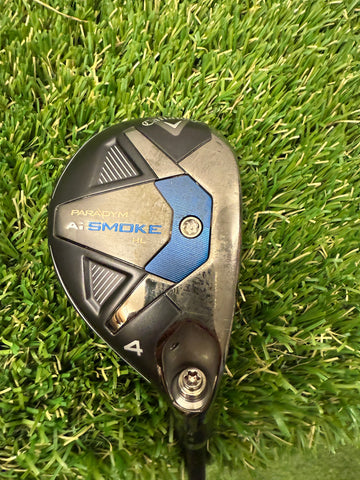 Callaway Ai Smoke #4 HL Hybrid- Cypher Stiff flex(USED)