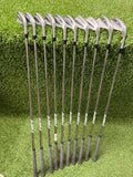 Titleist T100S Iron set 4- P&48 + SM8 54 & 60 AMT White X Flex USED)
