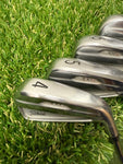 Titleist T100S Iron set 4- P&48 + SM8 54 & 60 AMT White X Flex USED)