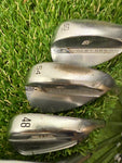 Titleist T100S Iron set 4- P&48 + SM8 54 & 60 AMT White X Flex USED)