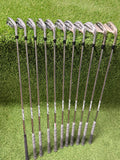 Titleist T100S Iron set 3- P&48 + SM9 52 & 56 AMT White Stiff USED)