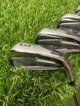 Titleist T100S Iron set 3- P&48 + SM9 52 & 56 AMT White Stiff USED)