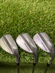 Titleist Vokey SM10 Wedge Set 52, 56&60 KBS tour X flex(USED)