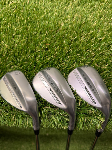 Titleist Vokey SM10 Wedge Set 52, 56&60 KBS tour X flex(USED)