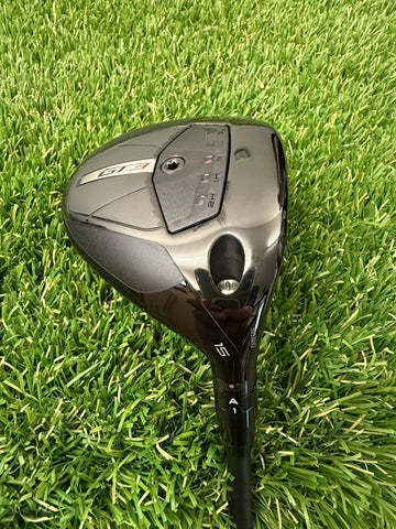Titleist GT3 15 Degree #3 Fairway Wood- Hazardous Stiff Flex (USED)