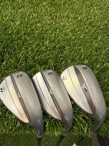 Taylormade Milled Grind 5 wedge set-52,56&60  (USED)