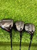 Titleist TSR3 9 Degree Driver, 3 & 5 Wood combo- Tensei Stiff Flex (USED)