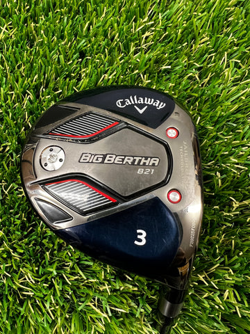 Callaway Big Bertha 21' 3 Wood - RCH Regular Flex - USED