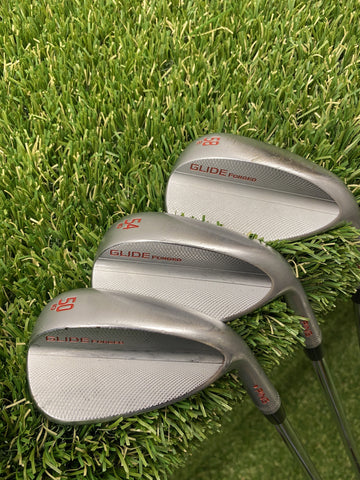 Ping Glide Forged 50, 54 &58 Wedge Set ( USED).